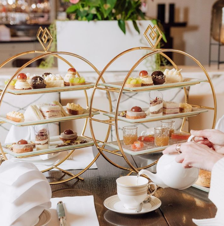 3 Tier Round High Tea Stand