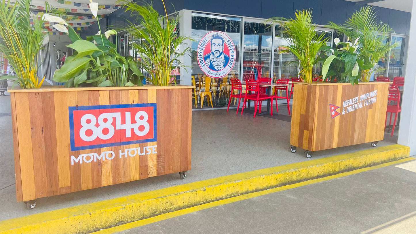 Spotted Gum Planter Box