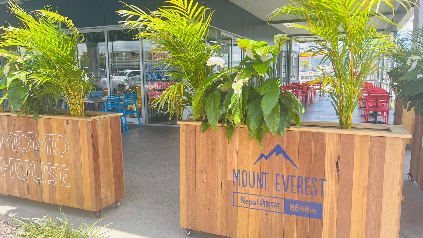 Spotted Gum Planter Box